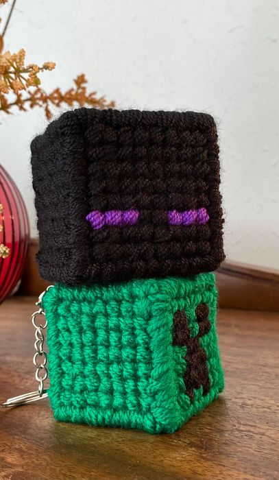 Игрушки Майнкрафт брелок Minecraft Крипер Эндермен