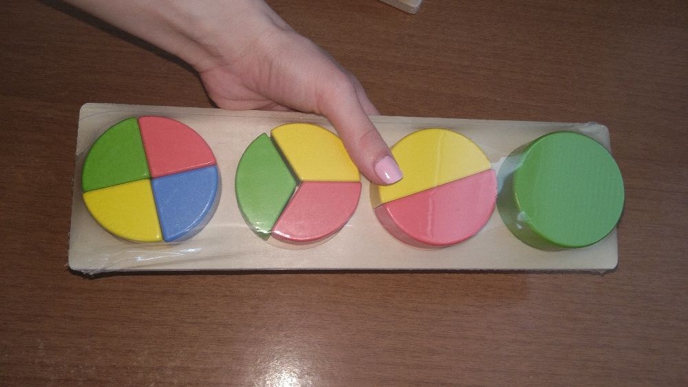 НОВО! Големи Дървени геометрични фигури в 3 плоскости + доставка