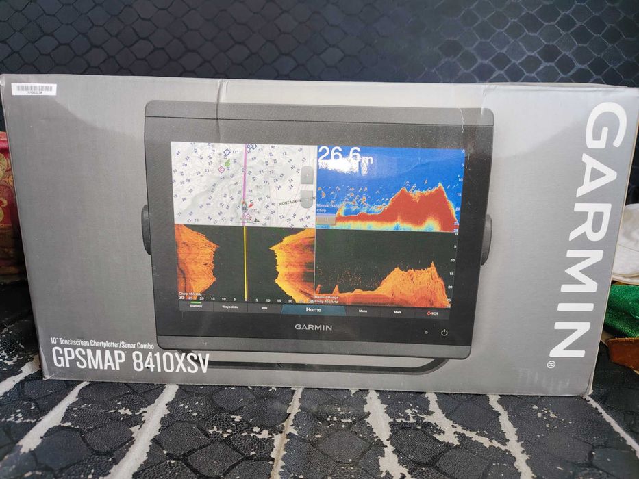 Картплоттер с эхолотом Garmin GPSMAP 8410xsv без трансдьюсера