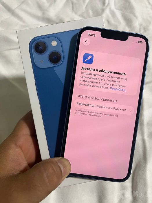 Iphone 13  Ko'k 128 Gb