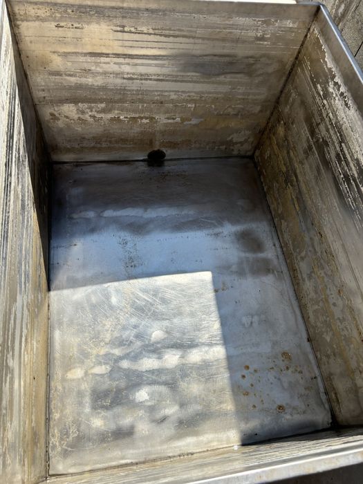 Вана от неръждавейка за вода/мялко