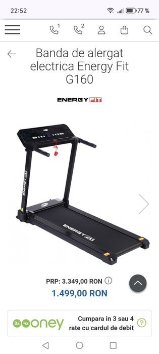 Banda de alergat energy fit