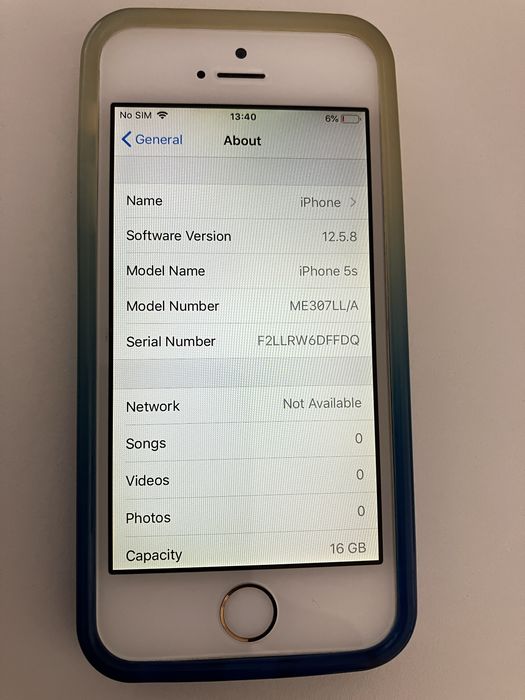 Iphone 5s Gold 16GB