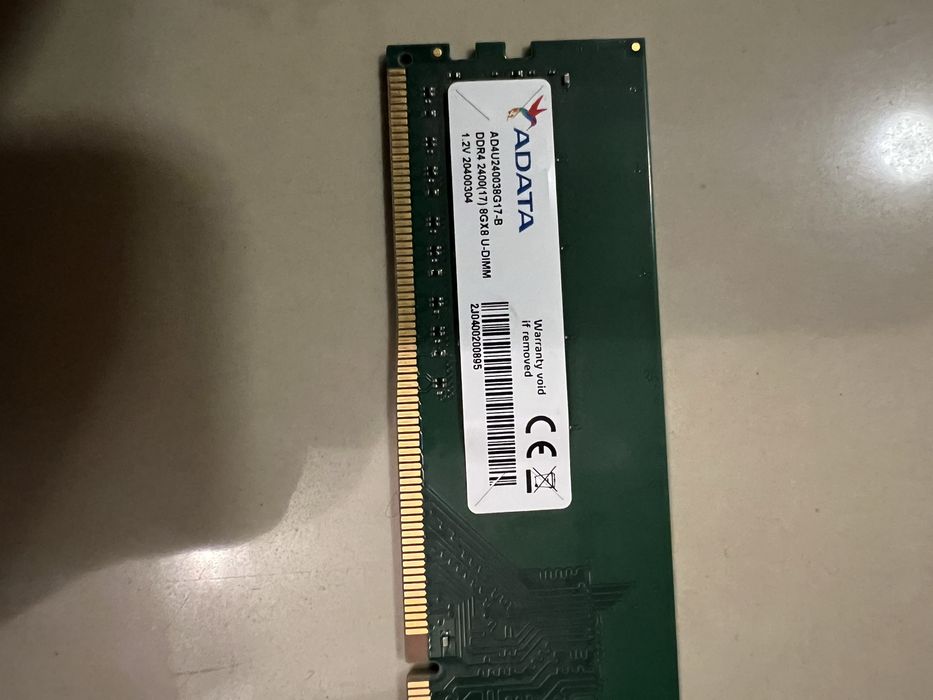 Placuta ADATA 8 GB RAM DDR 4 2400 Mhz