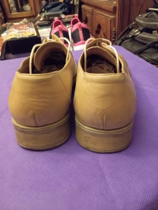 Pantofi din piele naturala nr 41