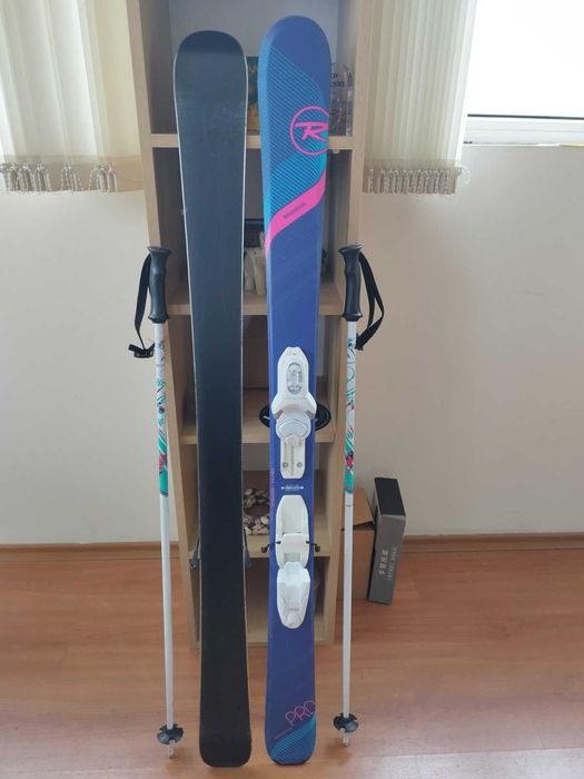 Ски ROSSIGNOL 128 см. + щеки 95 см.
