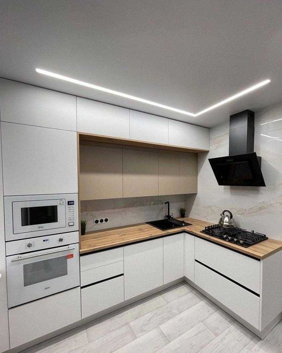 Натяжные потолки любой сложности!