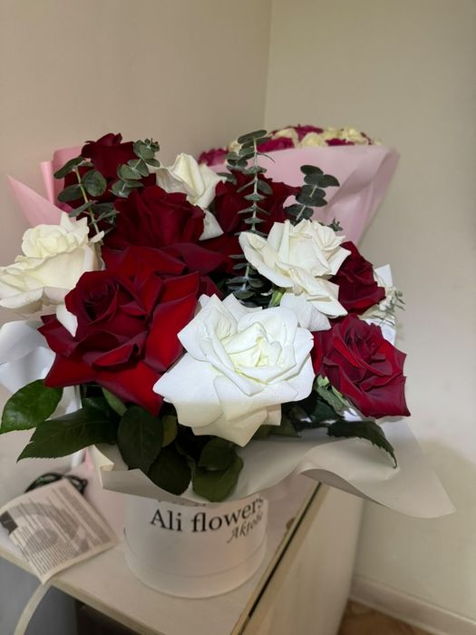 Свежий букет от ali flowers