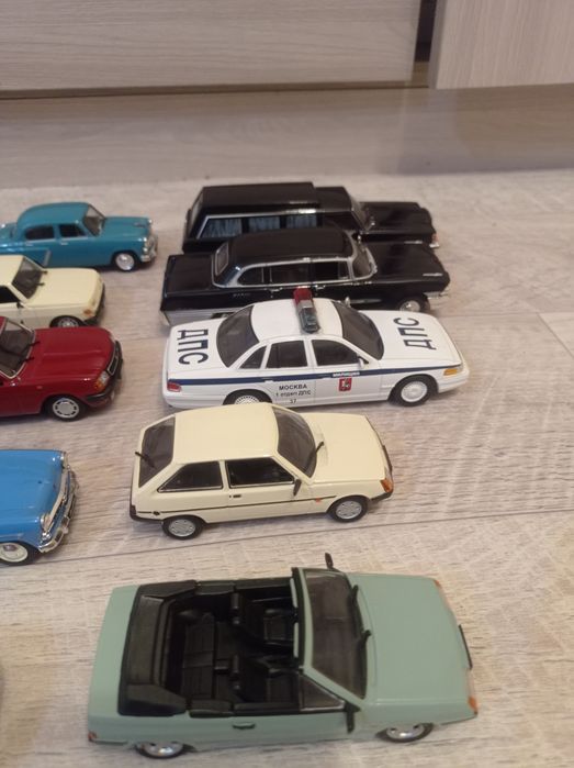 Модели СССР в масштабе 1/43.