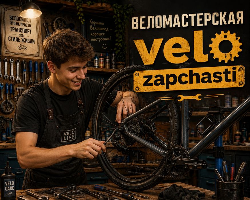 Веломастерская веломастер велоремонт велозапчасти