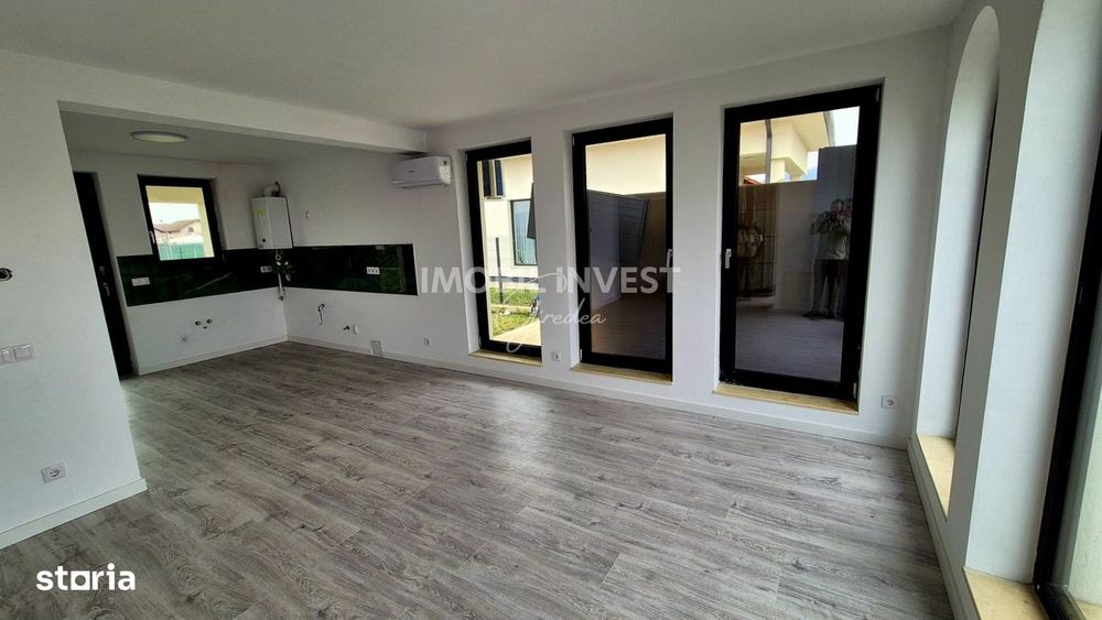 Casa moderna individuala, 3 camere, 2 bai, 365 mp teren