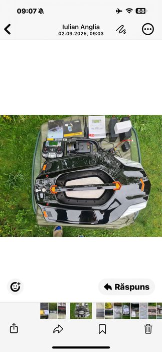 Vand Barca Toslon cu sonar pentru pescuit plantat