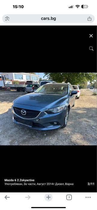 Врата/Врати десни за Мазда 6 комби 2013-