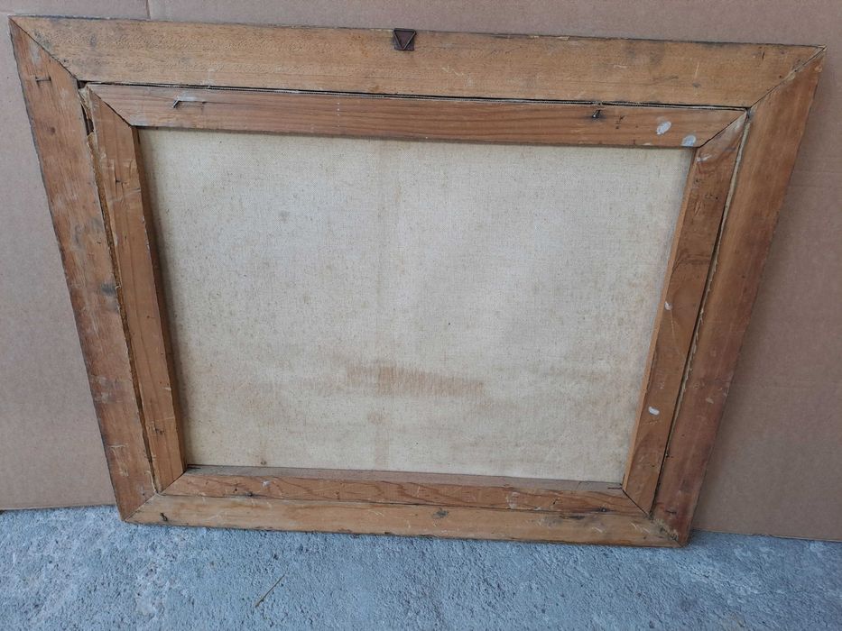 tablou pictura pe panza 60/50 cm semnat