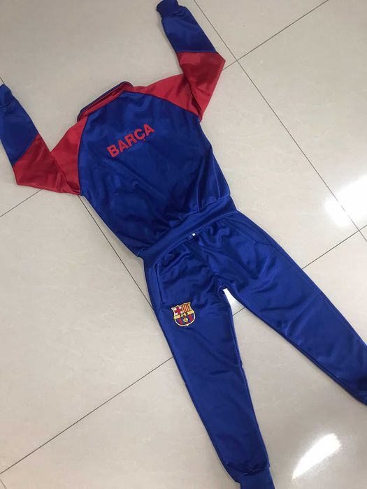 Детски комплект дълъг с къс екип Барса и Меси или Ямал 2025