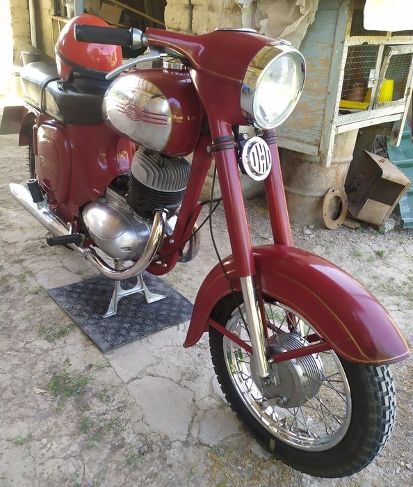 Ява 250 модель 559 контактное зажигание 6 вольт 1968 год