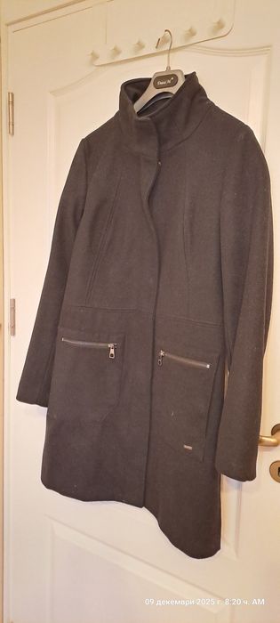 Зимно палто с вълна