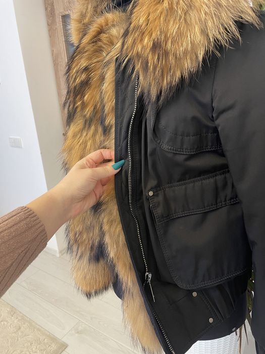 Geaca blana naturala marimea s