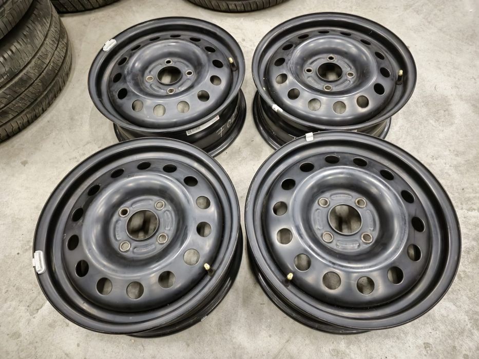Jante otel 4x108 R15 Ford Fiesta Fusion stare impecabila// ca și noi
