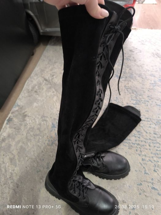 Продам сапоги ботфорты