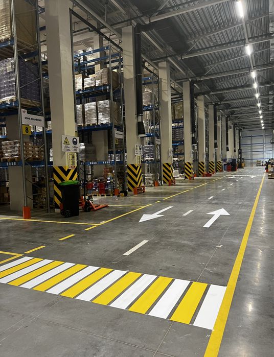 Разметка парковок