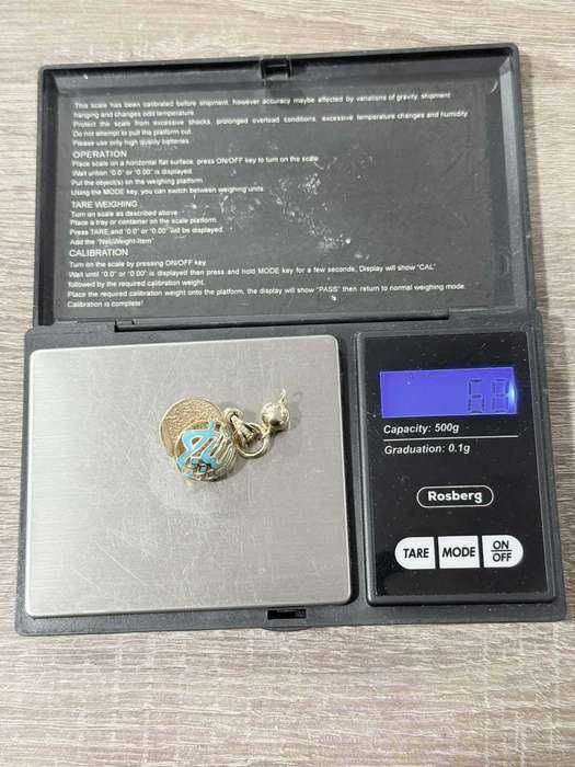 Златна висулка   14к 6,8грама