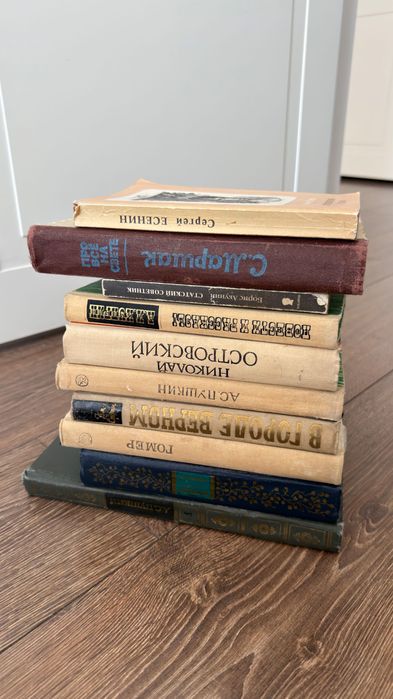 Пакет книг. Стопка художественной литературы (10 шт.)