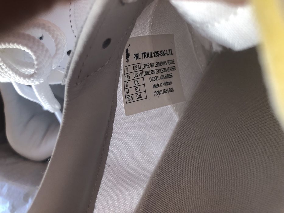 Polo Ralph Lauren PRL Trail125 ОРИГИНАЛНИ мъжки сникърси 45/29,5см