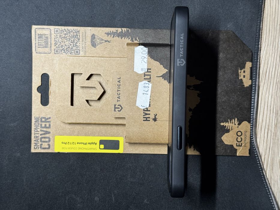 Калъф Tactical черен за Iphone 12