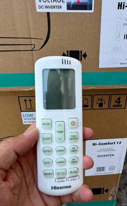 Кондиционер Hisense Hi-Comfort 12 DC Inverter WI-Fi Low-Voltage