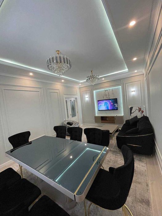 Сдается 3шка люкс квартира в элитной ЖК Парисеин на Яккасарайском