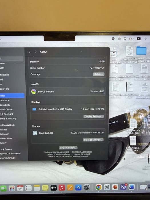 Apple MacBook Pro 14″ M1 Pro (2021) | 16GB RAM | 512GB SSD | Отличен
