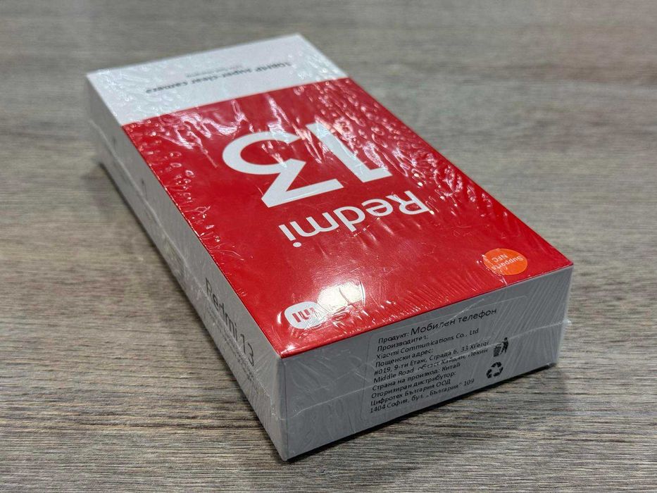 Xiaomi Redmi 13 | 128GB | Запечатан | 36 месеца гаранция