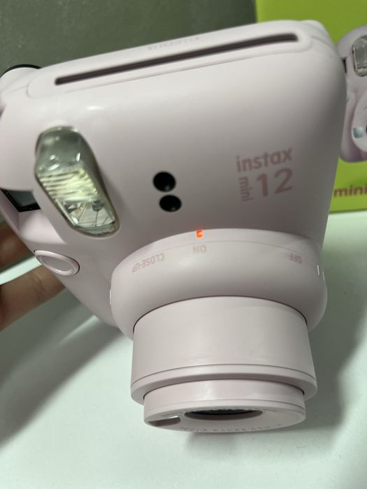 Fujifilm Instax Mini 12 – розов (Blossom Pink) + лента(10 кадъра)