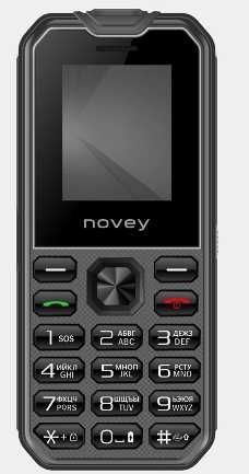 телефон кнопочный Novey 2 sim