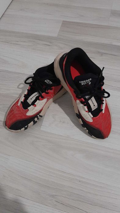 Ghete baschet Nba Chicago Bulls Fast rosu, marimea 39