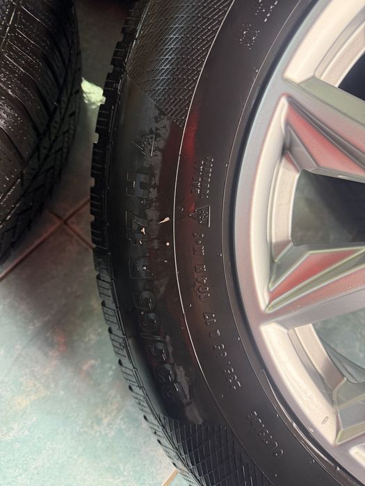 Jante aliaj R17 originale AUDI Q5 235/65/17 Continental M+S 2023