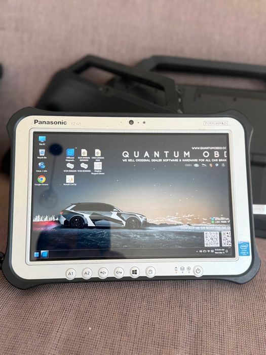 Tabletă Panasonic Toughpad FZ-G1 Diagnoză Auto VAG PSA Renault