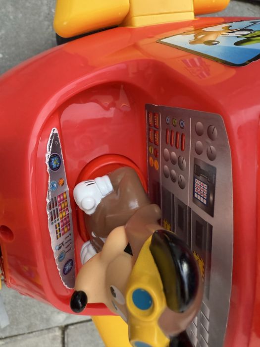 Masinuta fara pedale Kiddieland - Primul meu avion Mickey Mouse