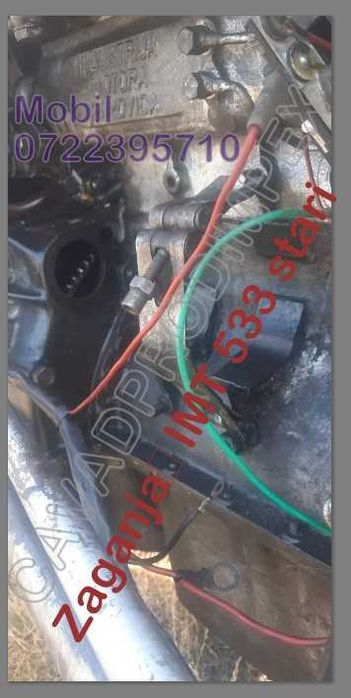 Electromotor NOU special pentru tractor sarbesc IMT533 fixare coliere