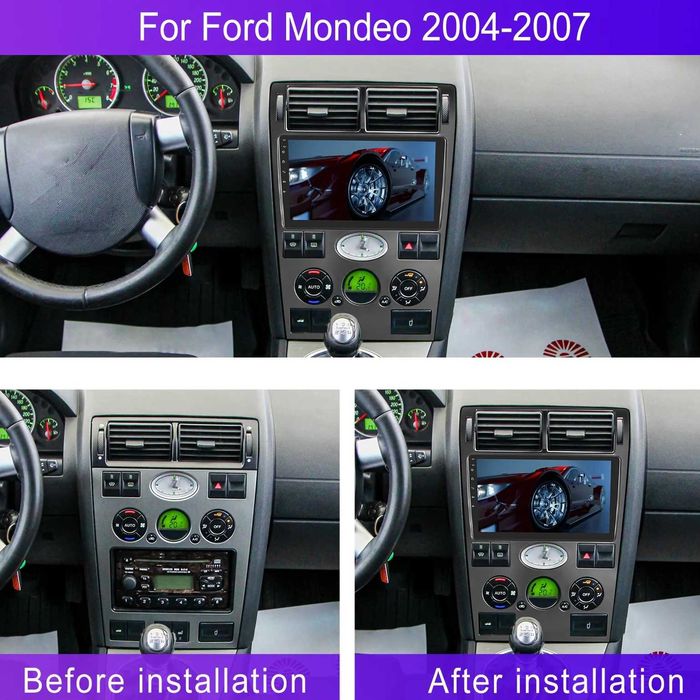 Мултимедия за Ford Mondeo MK2 Android Навигация 2004 Двоен дин 2DIN