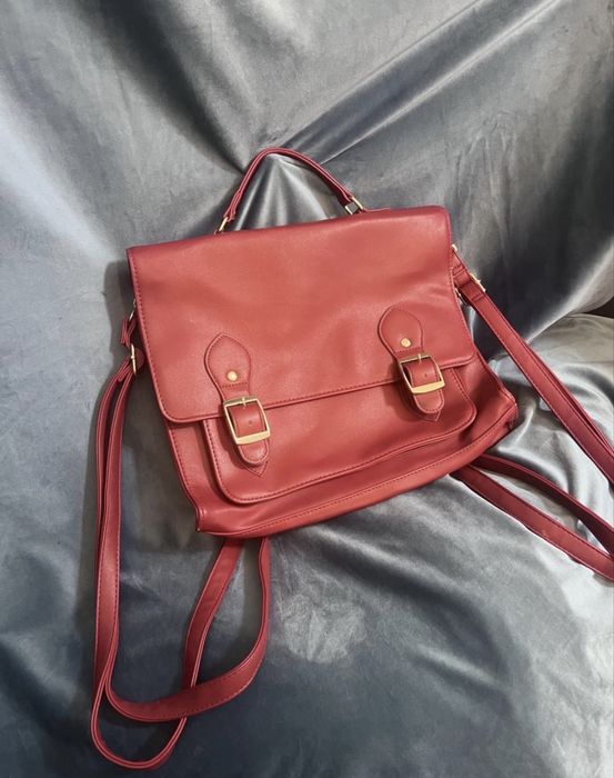 Винтажная satchel/сумка-портфель.