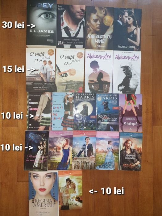 Cărți romane de dragoste