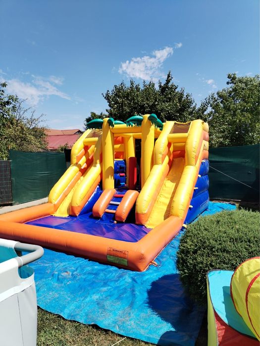 Topogan/tobogan gonflabil MARE de inchiriat pentru aniversari copii