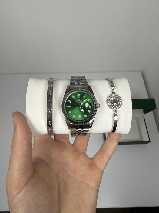 Ceas Rolex + doua bratari