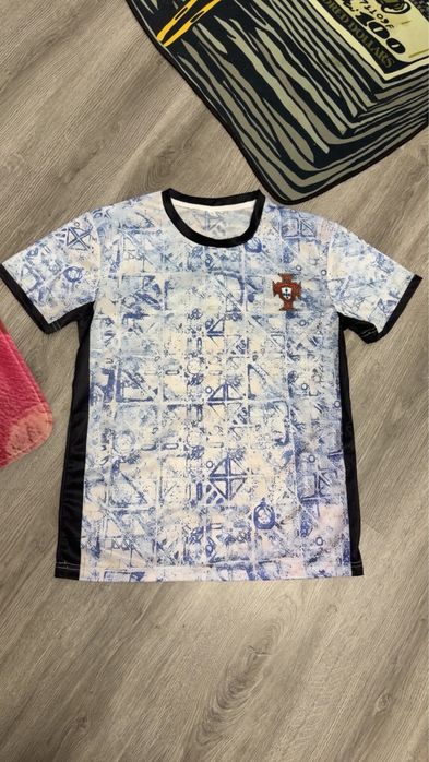tricou fotbal copii portugalia M