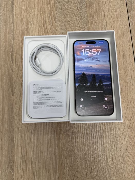 iPhone 15 Pro Max, Natural Titanium, 256 Gb