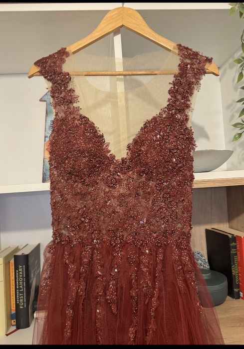 Rochie de ocazie Bordeaux
