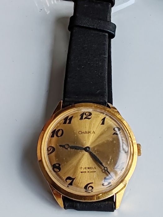 Ceas Chaika Placat cu aur Mecanic 30,5 mm Dama