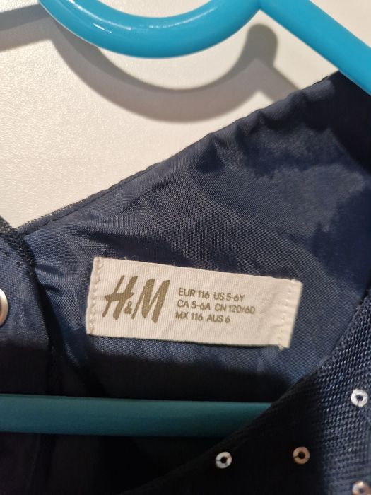 Празнична рокля H&M 5-6 г